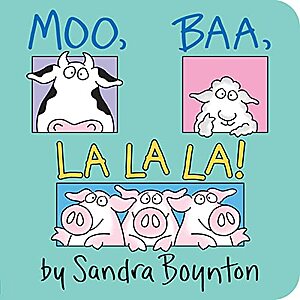 $2.77: Moo, Baa, La La La! (Children's Board Book)
