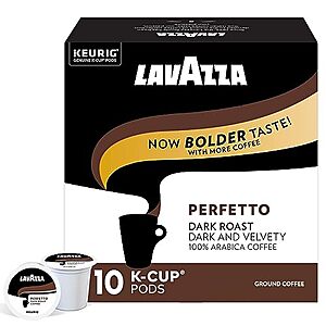 $14.69 w/ S&S: 60-Count Lavazza Perfetto Dark Roast K-Cup Coffee Pods