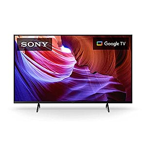 $520: Sony 43 Inch 4K Ultra HD TV X85K Series: LED Smart Google TV with Dolby Vision HDR and Native 120HZ Refresh Rate KD43X85K- 2022 Model, Black