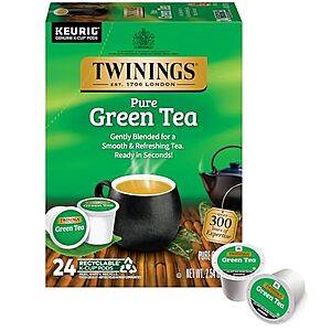 $7.47 w/ S&S: Twinings Green Tea K-Cup Pods for Keurig, 24 Count @ Amazon