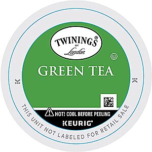 $16.69 w/ S&S: Twinings Green Tea K-Cup Pods for Keurig, 56 Count