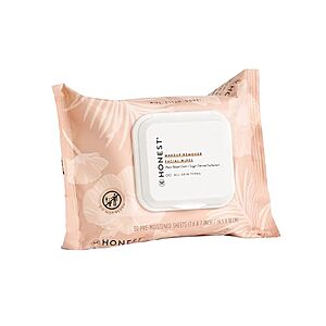$4.08 w/ S&S: Honest Beauty Makeup Remover Facial Wipes, 30 Count