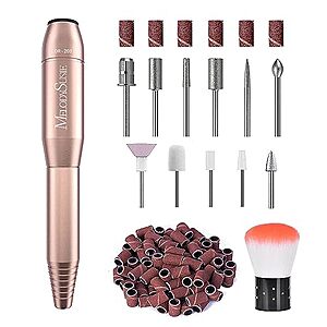 $8: MelodySusie Electric Nail Drill Machine 11 in 1 Kit, Gold