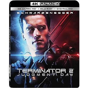 $7.50: Terminator 2: Judgment Day  (+BD with the 3 versions / 4K Ultra HD + Blu-ray)