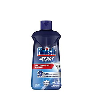 8.45-Oz Finish Jet-Dry Dishwasher Rinse Aid & Drying Agent $2.40 w/ Subscribe & Save