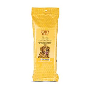 [S&S] $4.25: Burt's Bees for Pets Multipurpose Grooming Wipes, 50 Ct Wipes