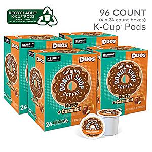 [S&S] $33.24: The Original Donut Shop Duos Nutty + Caramel Keurig Single-Serve K-Cup Pods, 96 Count