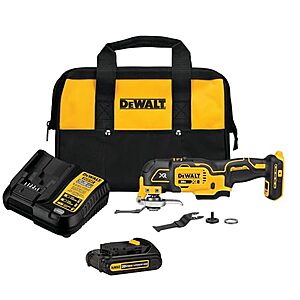 DeWALT 20V MAX XR Brushless 3-Speed Oscillating Tool + 1.5Ah Battery & Charger $96.80 + Free Shipping