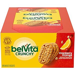 [S&S] $5.07: 8-Packs belVita Cranberry Orange Breakfast Biscuits (4 Biscuits Per Pack)