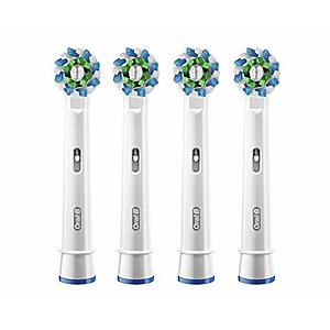 Oral-B CrossAction Electric Toothbrush Replacement Brush Heads Refill, 4ct $16.99