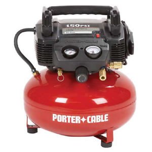 Porter-Cable C2002 150 PSI 6 Gallon Oil-Free Pancake Air Compressor [Reconditioned] $57.79