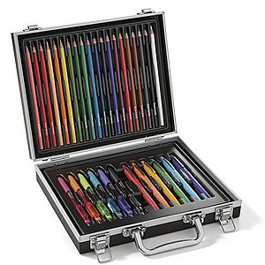 Walmart -  Paper Mate Doodling Kit with Flair Felt Pens, InkJoy Gel Pens, Colored Pencils and Coloring Booklet, Hard Case, 33 Count - YMMV $4.50