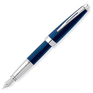 Cross Fountain Pen, Aventura Starry Blue Resin, Medium Point $8 + $4 S&H with Coupon Code