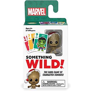 Limited-time deal for Prime Members: Funko Pop! Something Wild! Marvel Holiday - Baby Groot Game - $3.99