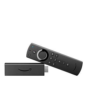 New Customers: Amazon Fire TV Stick 4K Media Streamer w/Alexa Voice Remote + Voucher @ HSN - $29.99 or less (+ Tax)