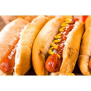 National Hot Dog Day: Complimentary Hot Dogs at Select Locations Free (valid 7/17 only)