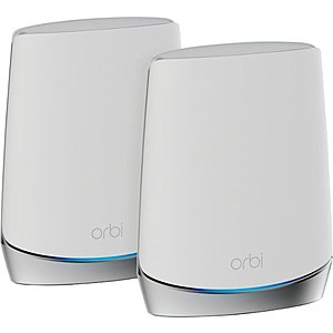NETGEAR - Orbi AX4200 Tri-Band Mesh Wi-Fi System 2-pack (My Best Buy Member Pricing) $349.99