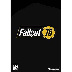 GCU Members: Fallout 76 Pre-Order (PS4, Xbox One or PC) + $10 BB Rewards  $48 + Free Shipping