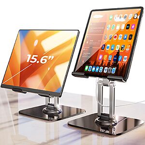 LISEN Adjustable iPad Stand Holder for Desk $10.99