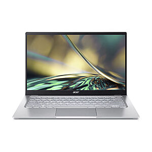 Acer Swift 3 14" laptop $382.49 i5-1240 16GB 512GB Iris Xe/80 SF314-512-52MZ Cert Refurb 2 yr Warrantee FS at Acer via ebay