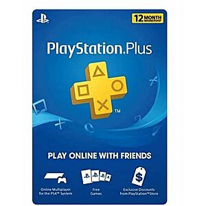 Sony PlayStation PS Plus 12-Month / 1 Year Membership Subscription - $34.99 at Neogames via ebay