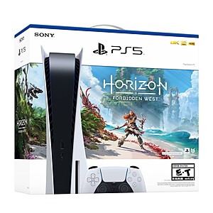 YMMV PS5 Disc Edition Horizon Forbidden West Bundle $549.99