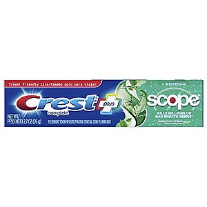 Walgreens Pickup: Select Crest Dental Care Products + $5 Walgreens Cash 3 for $4 + Free Store Pickup Orders $10+