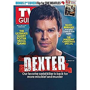 TV Guide Magazine One Year Sub $5 Print or Kindle AMAZON (auto renew/can remove after)