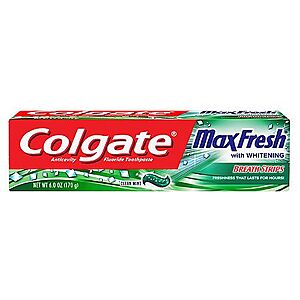 Colgate Toothpaste, select varieties, 99 cents Shipped after $2 digital Q, Walgreens.com 11/16 only
