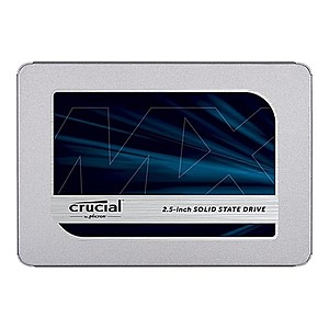 Crucial MX-Series CT500MX500SSD1 500GB SATA 3 Internal Solid State Drive $59.98