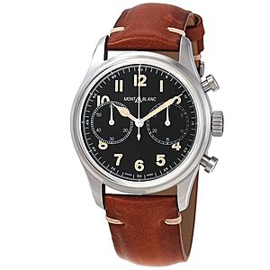 Montblanc 1858 Men's Chronograph Automatic Watch $1645 & More + Free S/H