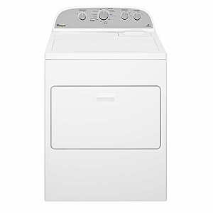 Whirpool 7.0 cu ft. High-Efficiency ELECTRIC Dryer AccuDry Sensor Drying System $199.97