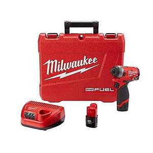 Milwaukee m12 Fuel impact driver kit