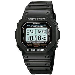 Casio Men's G-Shock Quartz Watch w/ Resin Strap (Black, 20 DW5600E-1V) $33.15 + Free Shipping