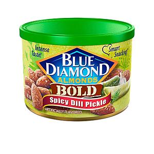 6-Oz Blue Diamond Almonds Snacks (Spicy Dill Pickle) $2.80 + Free Shipping w/ Prime or on orders $25+