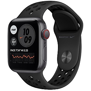Apple Watch Nike SE 1st Gen 40mm GPS + Cellular (Space Gray) $149 + Free Shipping