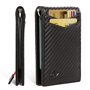 Zitahli Minimalist Slim Bifold Front Pocket Wallet with Money Clip for men,Effective RFID Blocking & Smart Design From $10.99