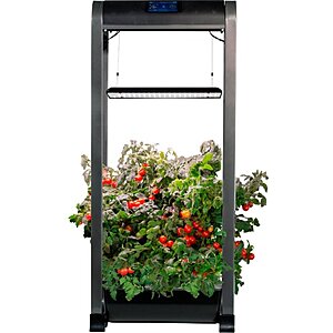 AeroGarden - Farm 12XL w/ Salad Bar Seed Pod Kit - Hydroponic Indoor Garden - Black $249.99 at Best Buy