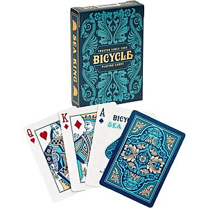 Bicycle Playing Cards: Fyrebird or Sea King $4.70 each