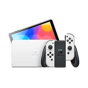 64GB Nintendo Switch OLED Console (White) + $75 Dell Promo eGift Card $350 + Free Shipping