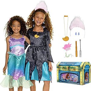 10-Piece Disney The Little Mermaid Ariel and Ursula Dress Up Trunk $7.62 + Free Shipping w/ Prime or on $35+