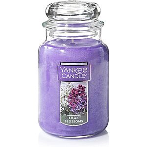 22-Oz Large Jar Yankee Candles: Lilac Blossoms $11 each w/ Subscribe & Save