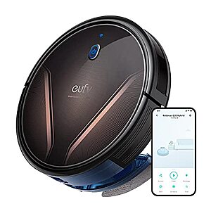 eufy by Anker, RoboVac G20 Hybrid, Robot Vacuum, Dynamic Navigation, 2500 Pa Strong Suction, 2-in-1 Vacuum and Mop, Ultra-Slim, Quiet, Compatible with Alexa $139.99 + Free Shipping