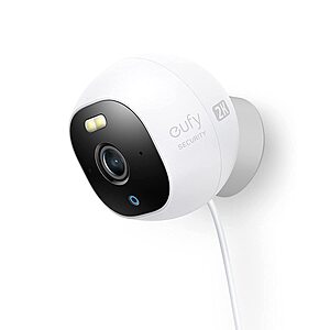 Limited-time deal: eufy Security Solo OutdoorCam C24, All-in-One Outdoor Security Camera with 2K Resolution, Spotlight, Color Night Vision, No Monthly Fees, Wired Camera, - $79.49