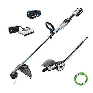 HART 40-Volt Cordless Attachment Capable 15-inch String Trimmer Kit with Edger Attachment, (1) 4.0Ah Lithium-Ion Battery, $30, Walmart YMMV