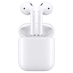 Apple AirPods (2nd Generation) Wireless Earbuds with Lightning Charging Case Included. Over 24 Hours of Battery Life, Effortless Setup. Bluetooth Headphones for iPhone $99