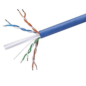 Monoprice Cat6 Ethernet Bulk Cable - 500ft, Blue - $44.99