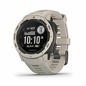 Garmin Instinct Rugged Outdoor Watch with GPS, and Heart Rate Monitoring, Tundra 753759214579 - $148.99 at eBay