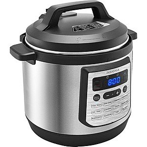 Insignia 8-Quart Multi-Function Stainless Steel Pressure Cooker $33.95 + Free Shipping