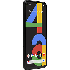 Google Pixel 4a 128GB Smartphone (Unlocked, Just Black) $319